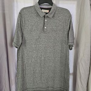 English Laundry Gray Polo Shirt Classic Style